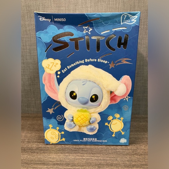 Miniso Disney Stitch Eat Something Before sleep - Confirmed Sleepy Donut 🍩 - Picture 7 of 12